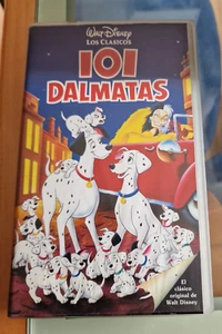 101 dalmatas WALT DISNEY LOS CLASICOS VHS PELICULA - Foto 1 di 4