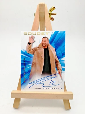 2021 Upper Deck Goodwin Champion Goudey Paul Bissonnette Autographs PT - Image 1 of 2