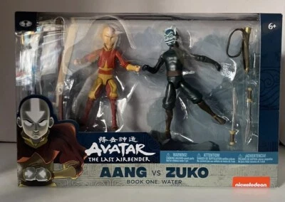 MCFARLANE AVATAR THE LAST AIRBENDER AANG VS BLUE SPIRIT ZUKO PAQUETE DE 2 FIGURAS NUEVO Foto 1 de 4