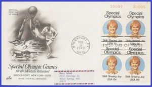USA5 #1788 ADDR ARTCRAFT FDC PB4  Special Olympics - Picture 1 of 1