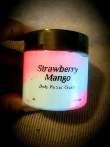 Strawberry Mango Body Butter Cream - 2oz - Picture 1 of 10