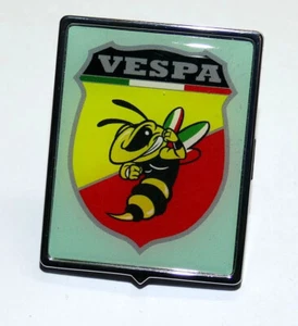 Vespa emblema cascata adesivo logo vespa-italo-verde turchese - Foto 1 di 2