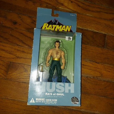 DC Direct Batman Hush Ra’s Al Ghul  Collectable Action Figure  Series 3 DAMAGED Cover