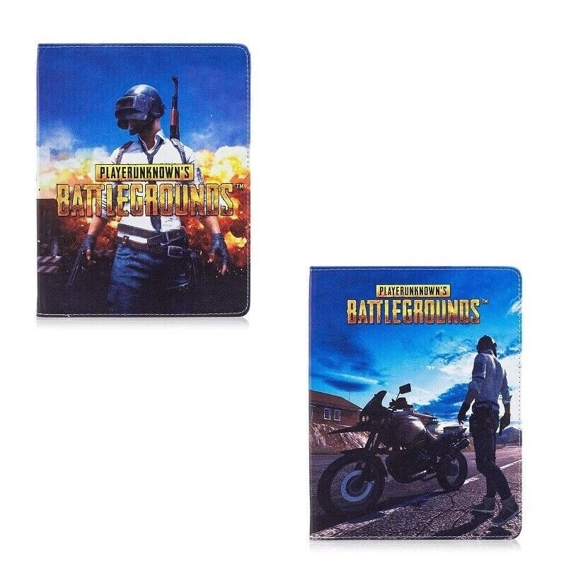 Funda con soporte cosida de cuero para juegos de regalo para niños para iPad 6th 5th Pro 9.7 Mini Air 2 Foto 1 de 4