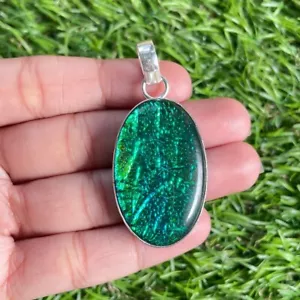 Australisch Hübsch Triole Opal Edelstein 925 Sterlingsilber Handmade Pendel T-6 - Bild 1 von 3