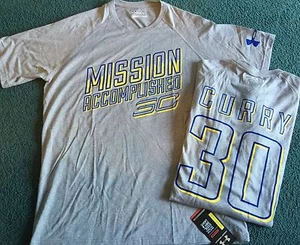 Neu mit Etikett Under Armour Herrenhemd M grau Stephen Curry MISSION RETED Heat Gear - Bild 1 von 5