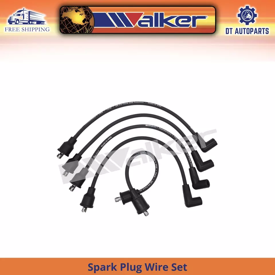 Juego de cables de bujía Walker 1964 1965 1966 1967 para 1963-1980 MG MGB 1,8 L L L4 Foto 1 de 1