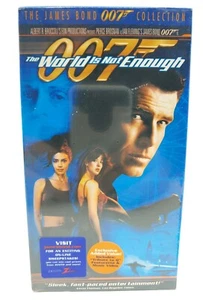James Bond 007 The World Is Not Enough VHS Movie Tape 1999 (Sealed, New) - Picture 1 of 2