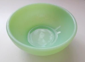 "Tazón de mermelada de mermelada de cereal de chile 5" con ancla verde de colección jadeíta REY DE FUEGO - Imagen 1 de 8