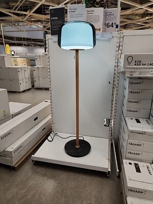 EVEDAL Floor lamp with LED bulb, marble/gray. Unique stone best quality - Image 1 of 4