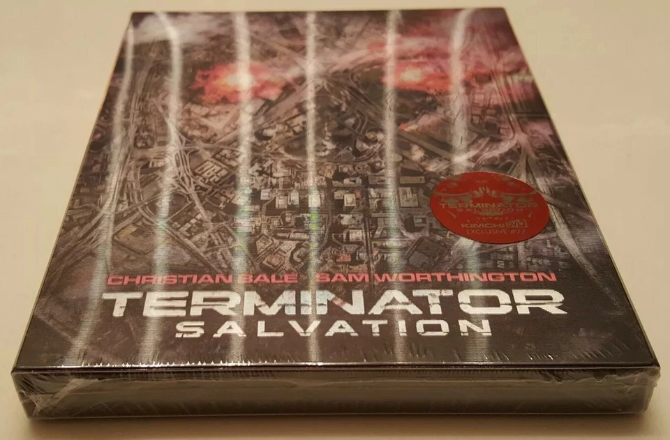 Terminator Salvation Lenticular STEELBOOK KimchiDvd Exclusive (Blu-ray, Korea)  - Image 1 of 4