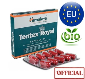 Himalaya Tentex Royal Official Herbals Himalaya 10 tablets Organic FRESH NEW - Picture 1 of 2