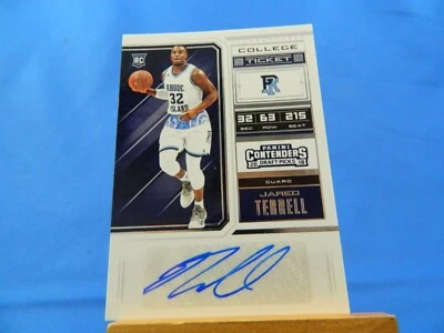 Jared Terrell Contenders Draft Picks 2018 RC Rookie Autograph Auto - Image 1 of 2