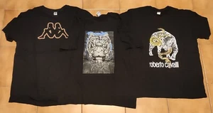 Tris di magliette - Lotto di 3 T-shirt nere uomo unisex - Colore nero con stampa - Foto 1 di 4