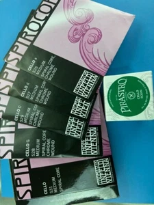Spirocore Cello Strings Set S31 4/4 size with Pirastro Cello rosin - Picture 1 of 1