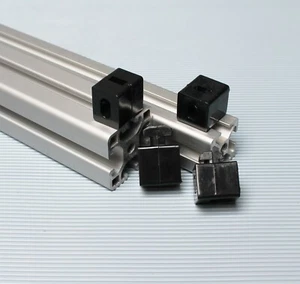 Tuerca Uniblock 8 para perfil de aluminio tipo I y tipo B plástico aluminio para apretar - Imagen 1 de 2