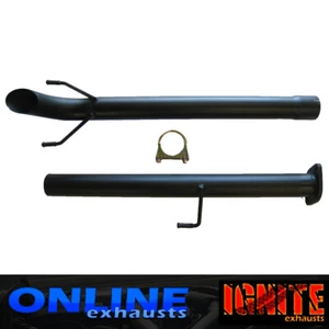 2.5" INCH BOLT ON MUFFLER ELIMINATOR PIPE EXHAUST FOR HILUX D4D 3.0L KUN25/26 - Picture 1 of 4