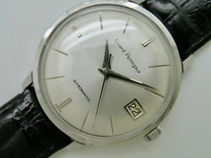 c.1960 Girard Perregaux Gyromatic Wristwatch w/Date 33mm Cal.32 Working - Picture 1 of 11