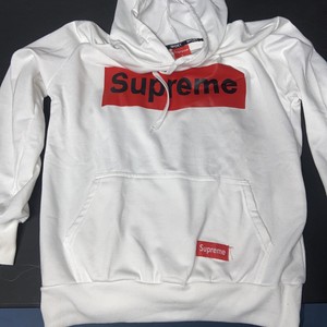 Supreme White Hoodies for Men for Sale 