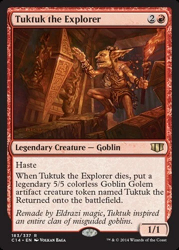 Tuktuk the Explorer ~ Lightly Played Commander 2014 MTG Magic UltimateMTG Red Ca - Image 1 of 1