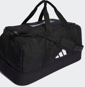 Adidas Tiro League Large 51L Duffle Black Kit Bag School/Work/Gym FREE SHIP