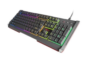 Genesis Rhod 400 RGB tastiera da gioco luce LED RGB cablata USA - Foto 1 di 5