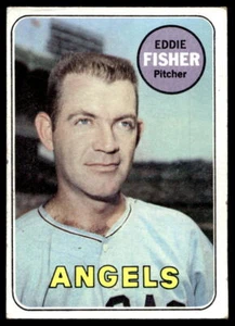 1969 Topps #315 Eddie Fisher California Angels VG-VGEX - Picture 1 of 2