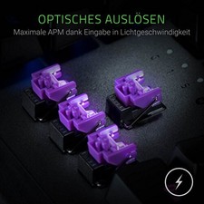 razer Huntsman Elite Opto-Mechanical Gaming Keyboard (DEU Layout - QWERTZ)