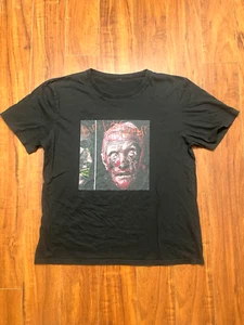 Butthole Surfers Psychic T Shirt Black Short Sleeve Cotton Missing Tag - 26x22 - Picture 1 of 4