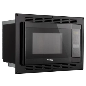 RecPro RV Convection Microwave Black 1.1 Cu. Ft 120V Microwave Appliances - Picture 1 of 12