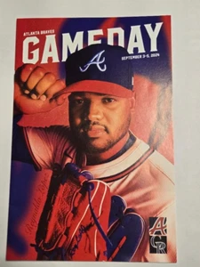ATLANTA BRAVES GAMEDAY PROGRAM v ROCKIES Sept 3-5, 2024 REYNALDO LOPEZ - COVER - Picture 1 of 3
