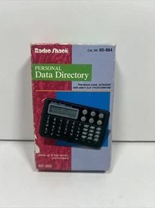 Radio Shack Rolodex Executive Planner Electronic Phone Book-Scheduler EC-355 - Picture 1 of 4