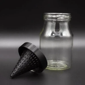 Fruit Fly Trap for any Standard 55mm Opening Mason Jar - Picture 1 of 10
