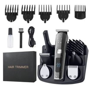 Beard Trimmer Waterproof Electric Razor Cordless Hair Clippers Shavers for Men - Picture 1 of 15