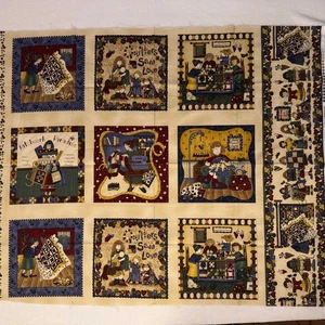 Quilting Ladies Material Girls Panel Moda Cotton Fabric Craft Material #151 - Picture 1 of 4