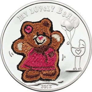 Palau 2012 5$ - The World’s Plushest Coin - My Lovely Bear - 20g Silver Coin - Bild 1 von 5