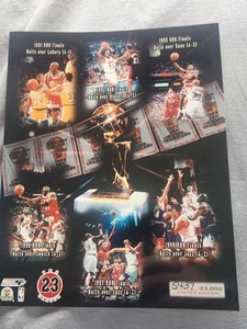 Michael Jordan Limited Edition 8x10 6 time Champion Chicago Bulls - Picture 1 of 2