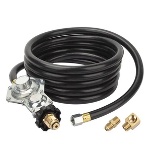 F273684 12 FT Propane Tank Hose with Two Stage Regulator Compatible with Mr H... - Picture 1 of 7