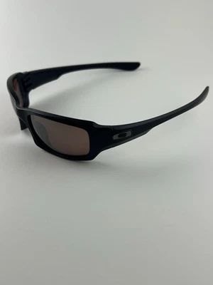 Oakley Fives Squared Matte Black VR28 Black Iridium Polarized Lens RARE - Image 1 of 4