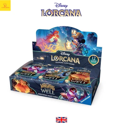 Disney Lorcana Whispers in the Well Booster Box English Sealed Ravensburger OVP