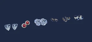 Vintage Clip-on Earing Bundle 6 Pairs Various Designs Costume Jewellery  - Picture 1 of 12