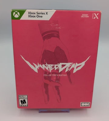 Wanted: Dead COLLECTORS EDITION (Microsoft Xbox Series X/Xbox One) CIB Complete - Image 1 of 4