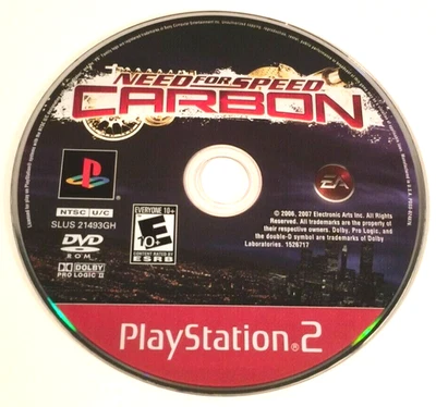 Need for Speed Carbon - Greatest Hits - Playstation 2 PS2 Game Disc ONLY Tested - Image 1 of 3