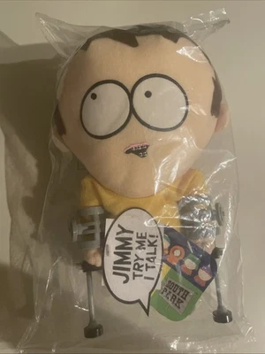 South Park Talking Jimmy Plush Vintage NEW SEALED BAG  9 1/2 INCHES LONG PLUSH - Image 1 of 2