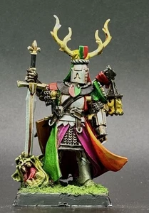 Questing Knight Paladin Bretonnia Old World pro-painted Collectible Figure - Picture 1 of 6