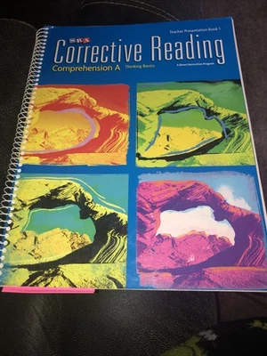 Corrective Reading Comprehension Level a, Presentation Book 1 by McGraw Hill... - Image 1 of 4