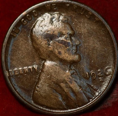 1926-S San Francisco Mint Copper Lincoln Wheat Cent - Image 1 of 2