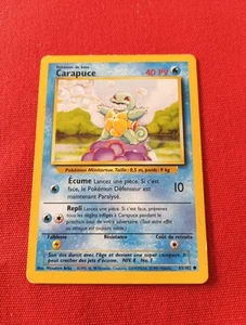 CARAPUCE 63/102 PV40 SET DE BASE WIZARDS EDITION 2 RARE CARTE POKEMON FR - Imagen 1 de 2