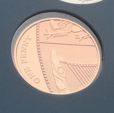 Simply-Coins~ 2017 ONE 1 PENCE COIN BRILLIANT UNCIRCULATED BUN BUNC - Image 1 of 3
