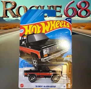 Hot Wheels '75 Chevy Blazer Custom, schwarz, 2025 HW Dirt, MOC - Bild 1 von 4
